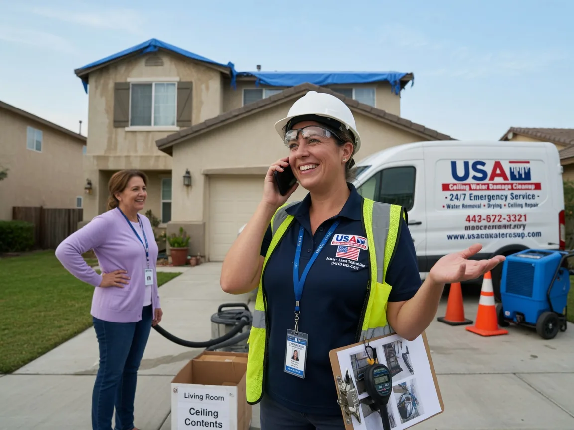 Ceiling Water Damage Restoration Majestic, KY FAQs