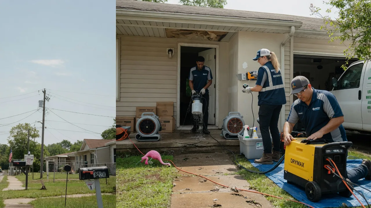 Storm Damage Water Removal in Majestic, KY near me
